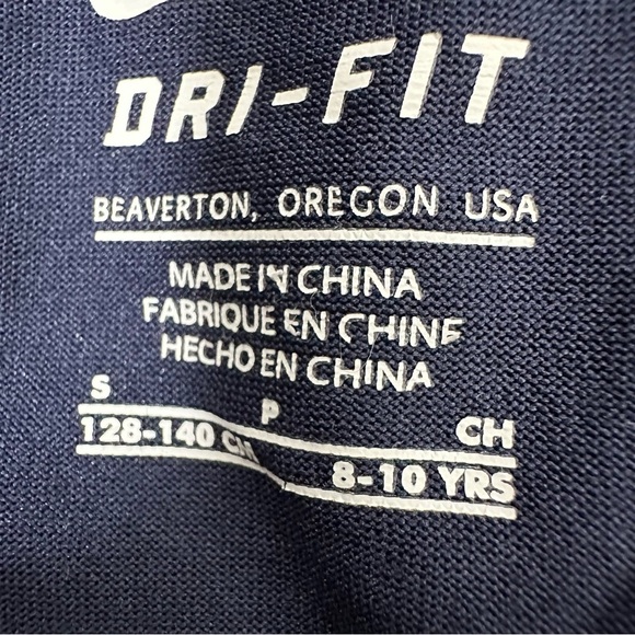 Nike SB Kids - Navy and Teal long sleeve shirt - Picture 7 of 8